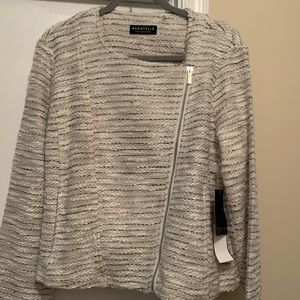 Bagatelle Tweed Moto Jacket